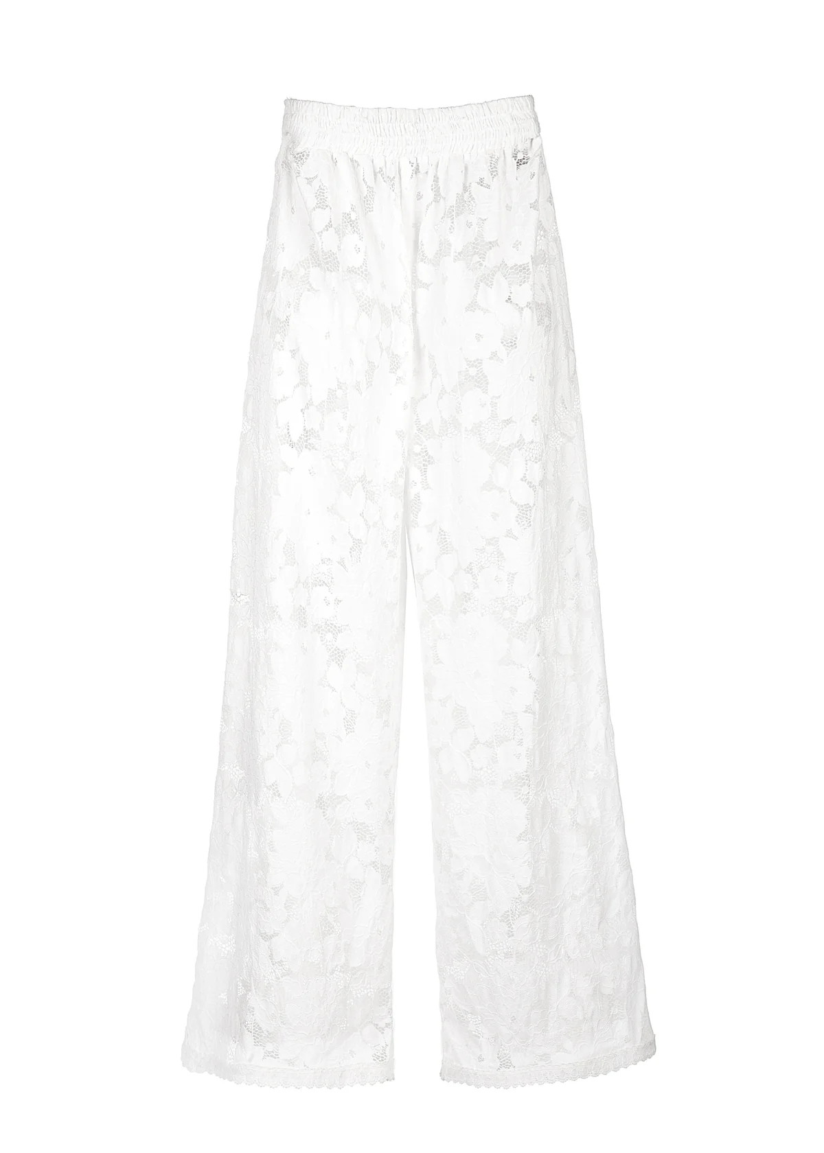 Honeymoon Pant in White | Over The Moon