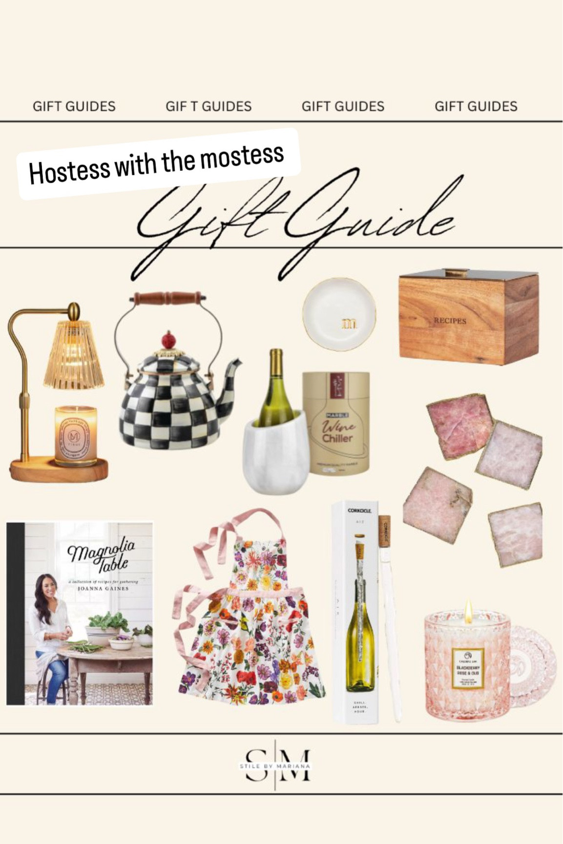Hostess with the mostest gift ideas