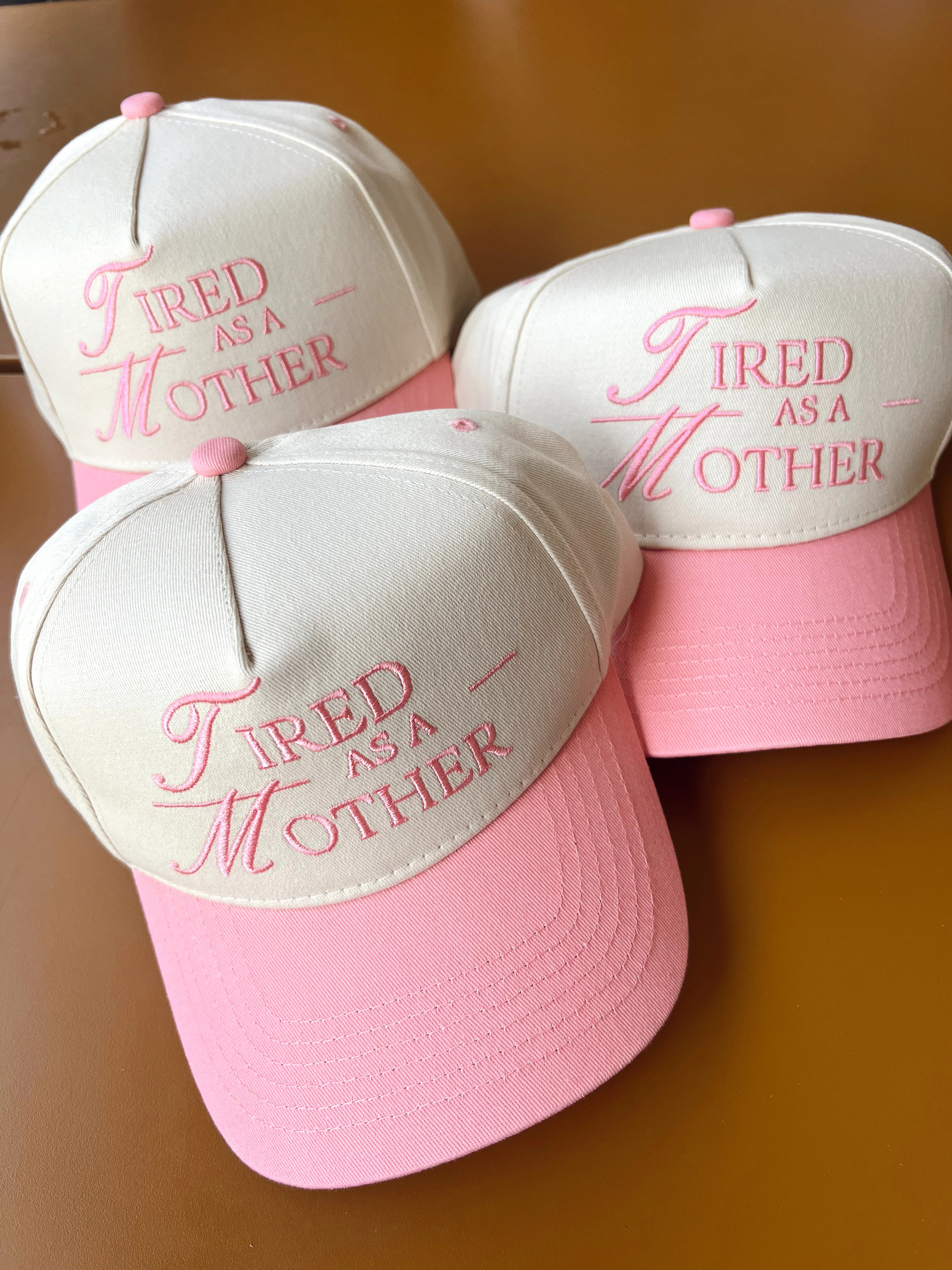 Tired As A Mother. Vintage Trucker Hat | KenzKustomz