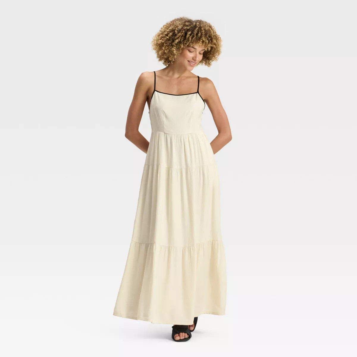 Women's Tiered Maxi A-Line Dress - A New Day™ | Target