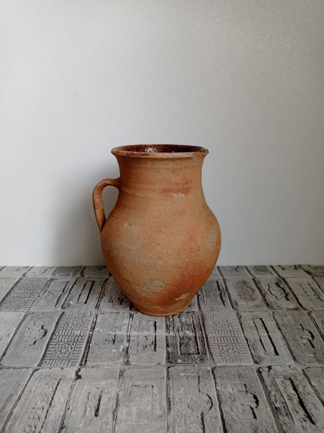 Wabi Sabi Vessel Rustic Vase Old Terracotta Vase Kitchen - Etsy | Etsy (US)
