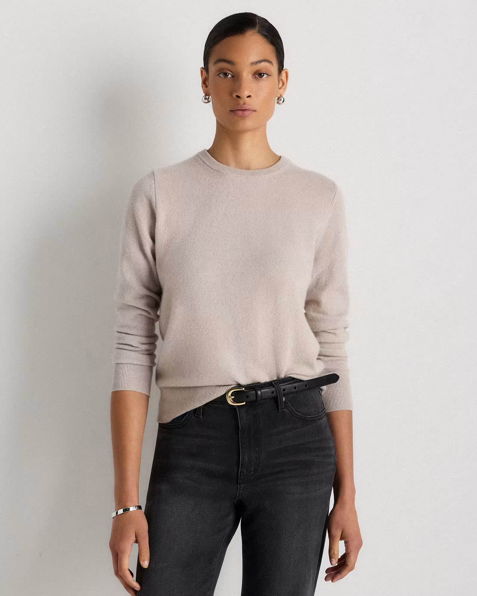 Mongolian Cashmere Crewneck Sweater | Quince