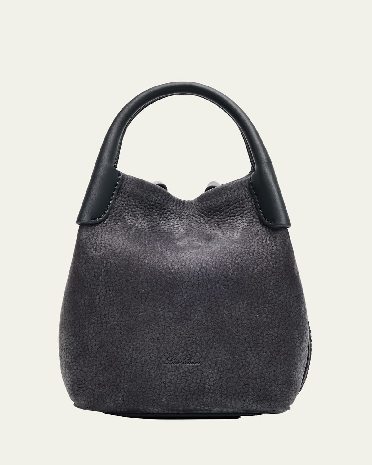Bale Micro Grained Nubuck Shoulder Bag | Bergdorf Goodman