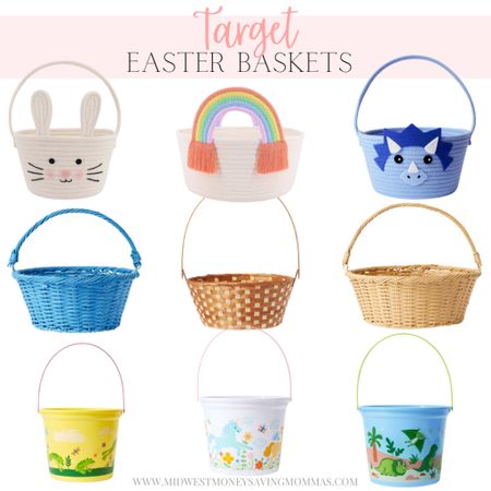 Target Easter Baskets 

Easter gifts  Easter basket ideas  spring 

#LTKkids #LTKfamily #LTKSeasonal