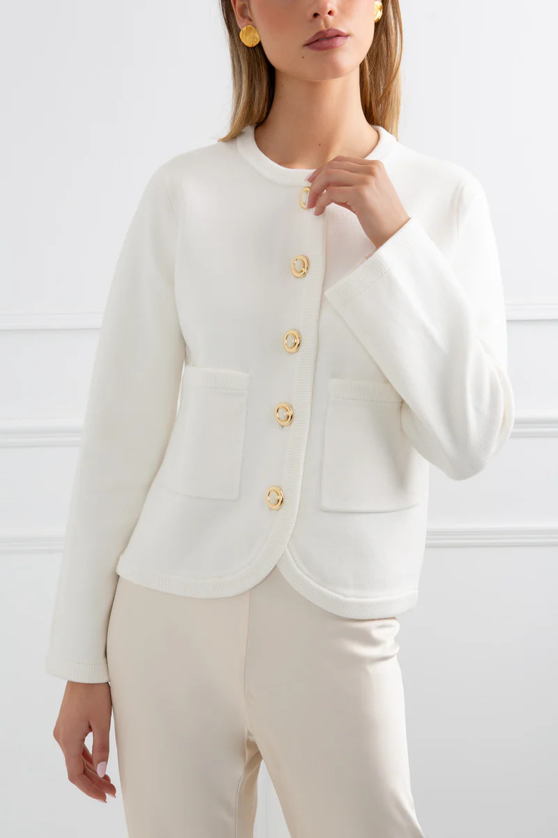 The Julie | Cardigan Cream | Sinead Keary