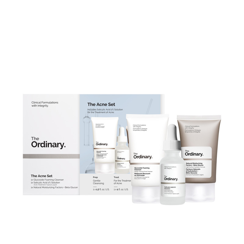 The Acne SetThe Acne Set | The Ordinary