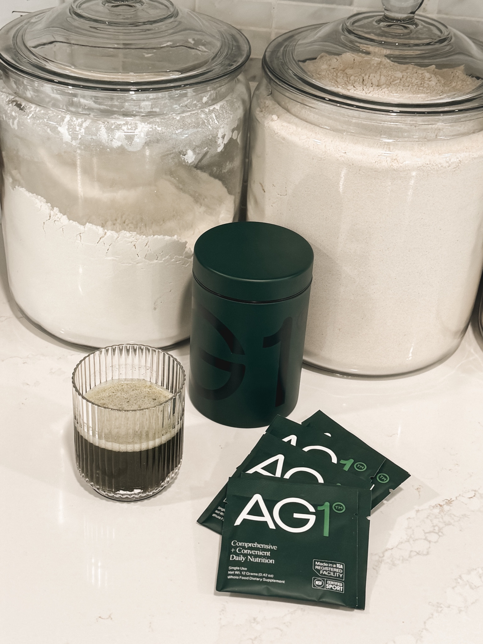 If you want to try AG1 shop this post for a special offer. 

Get 5 FREE AG1 Travel Packs with your first purchase when you subscribe to AG1! 

Or get a FREE 1-year supply of AG Vitamin D3+K2 drops + five AG1 Travel Packs with your first purchase when you buy a double subscription of AG1!

@drinkAG1 #ad #AG1partner 