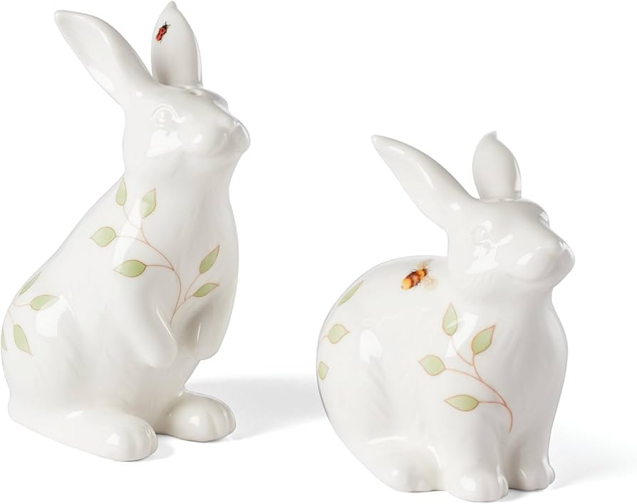 Lenox 893456 Butterfly Meadow Bunny Salt & Pepper, Easter Serveware | Amazon (US)