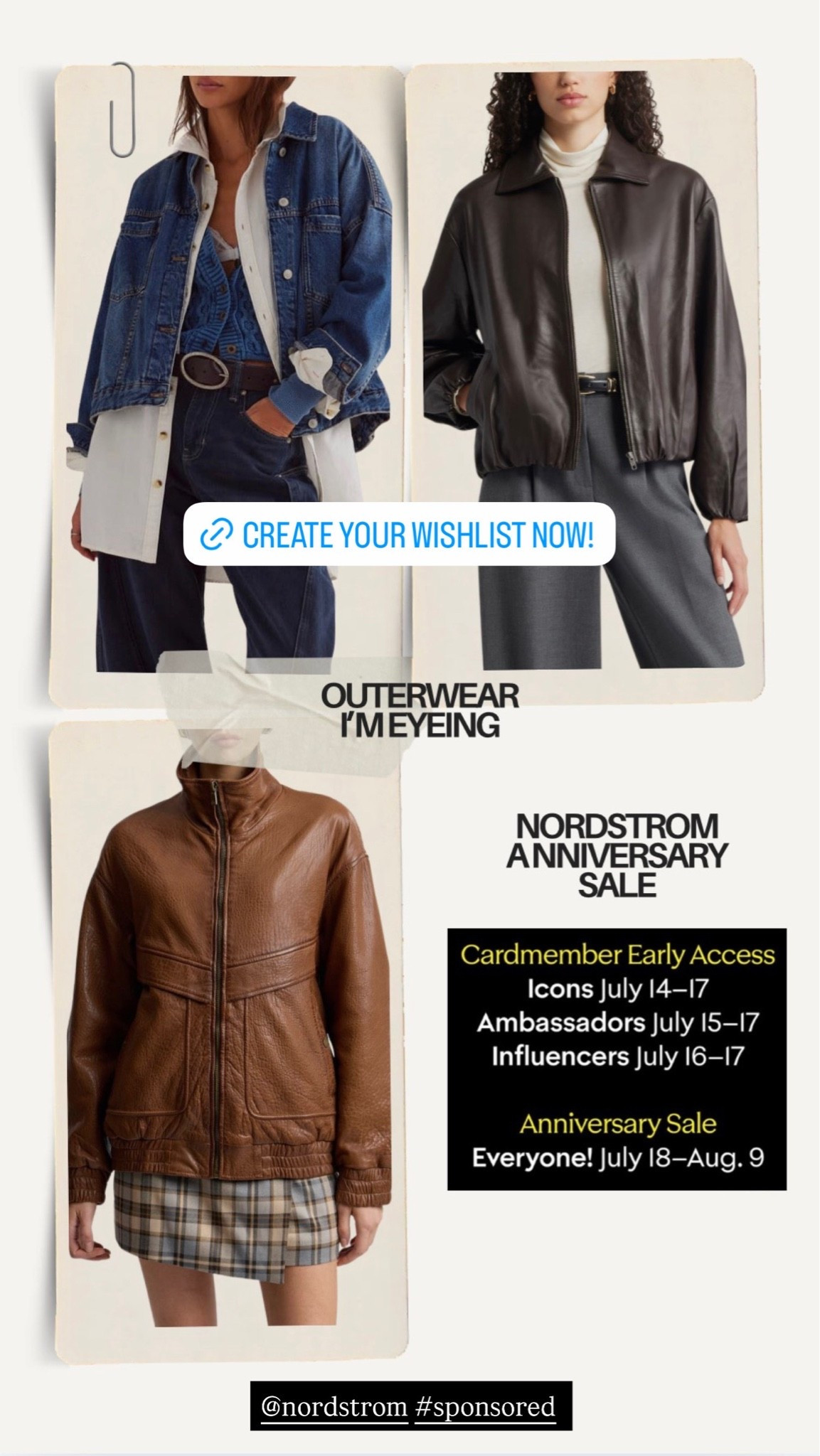 @nordstrom #ad

Ready to shop all the fall outerwear during  the Nordstrom Anniversary sale!