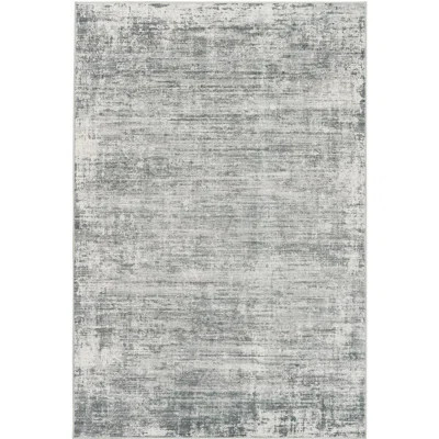 Distressed Abstract Non Slip Washable Area Rug(9'X12', Grey) | Wayfair North America