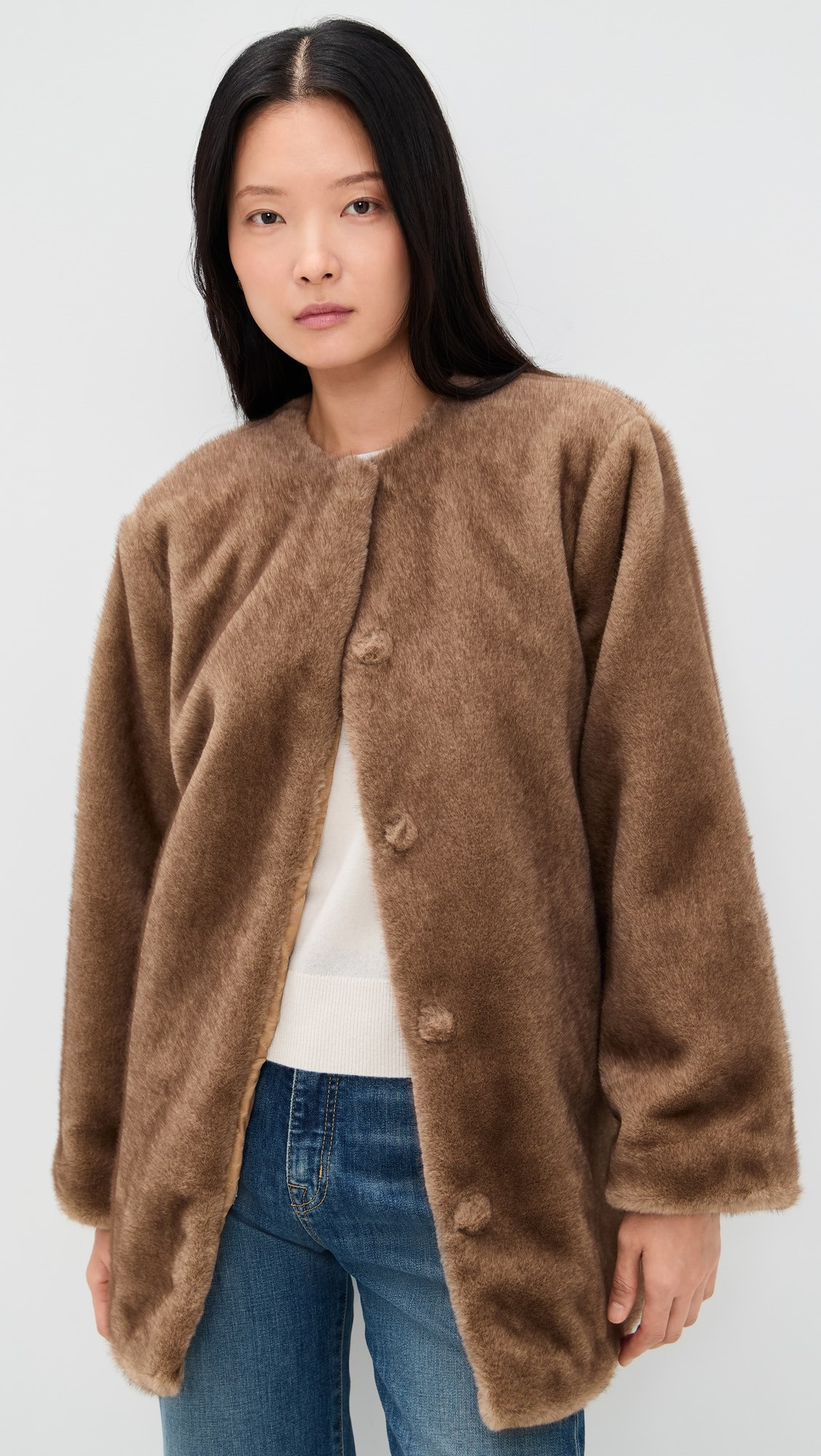 Devin Faux Fur Coat | Shopbop