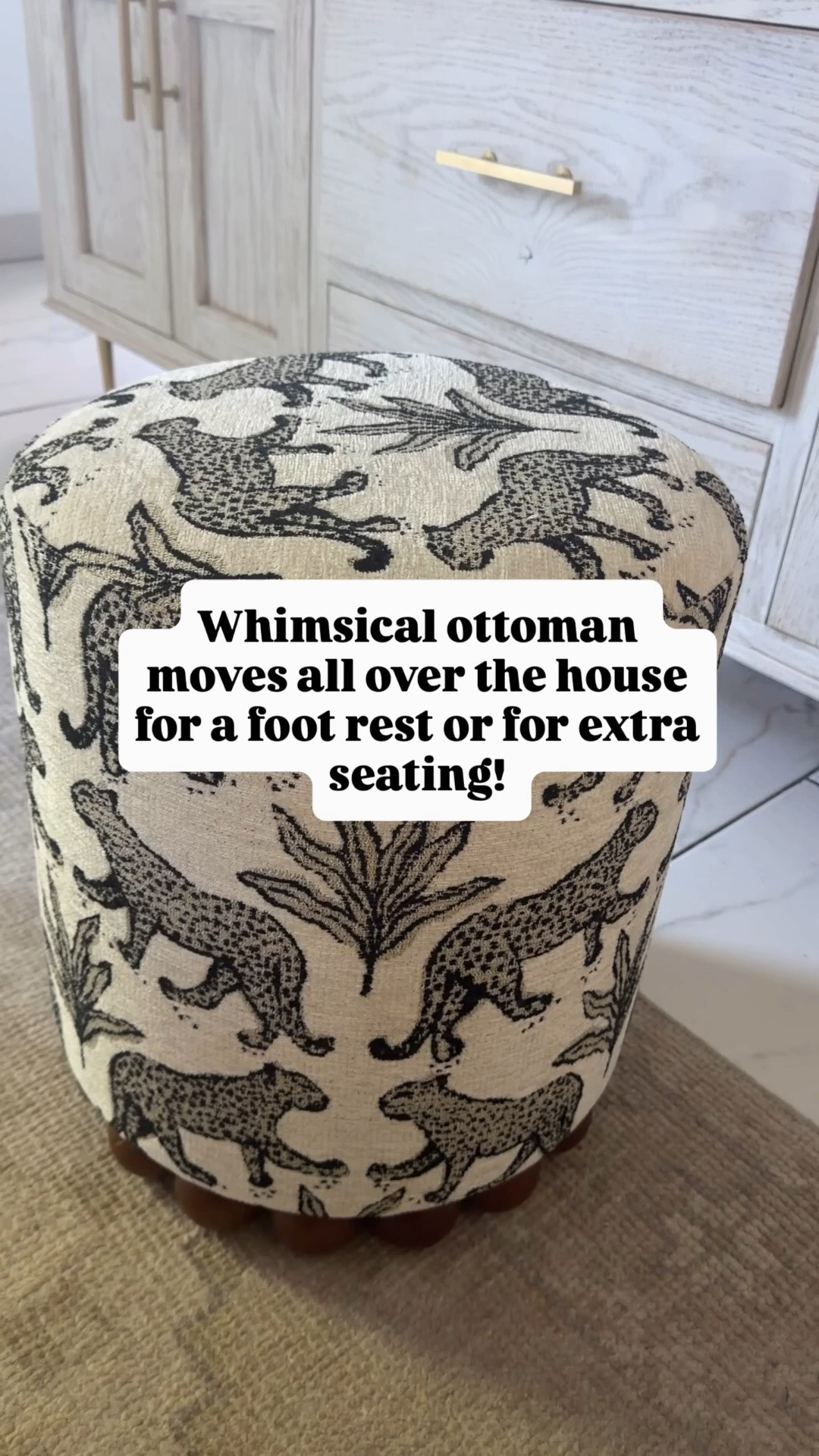 The prettiest whimsical foot stool

#LTKOver40 #LTKHome