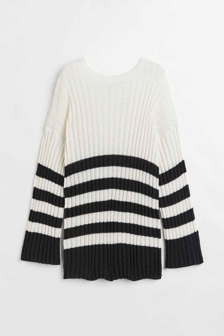 Oversized rib-knit jumper | H&M (UK, MY, IN, SG, PH, TW, HK)