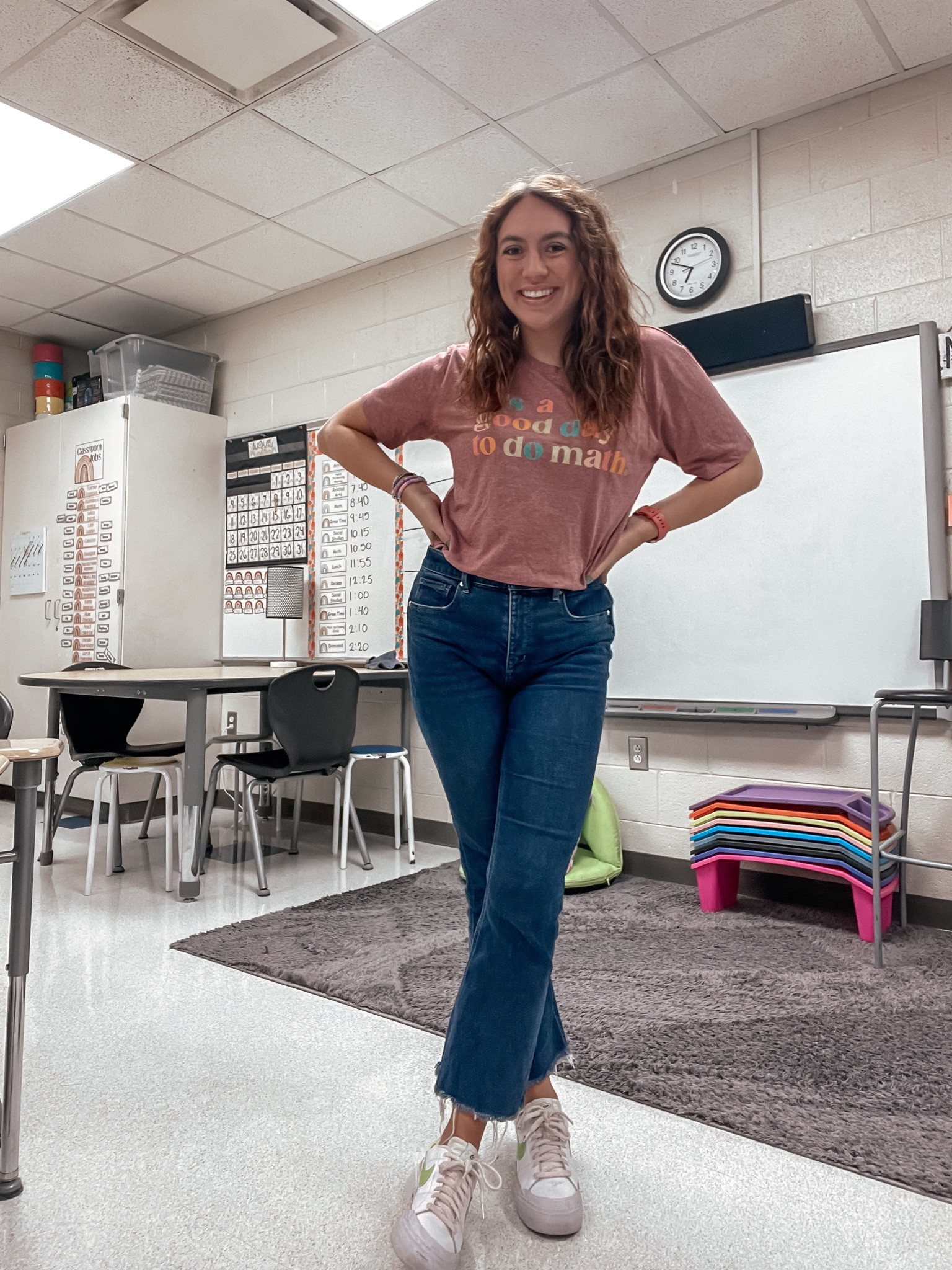 Teacher outfit, teacher style, teacher fashion, teacher shirt, teacher t-shirt, casual work outfit, math teacher shirt, back to school outfit 

#LTKWorkwear #LTKFindsUnder100 #LTKBacktoSchool