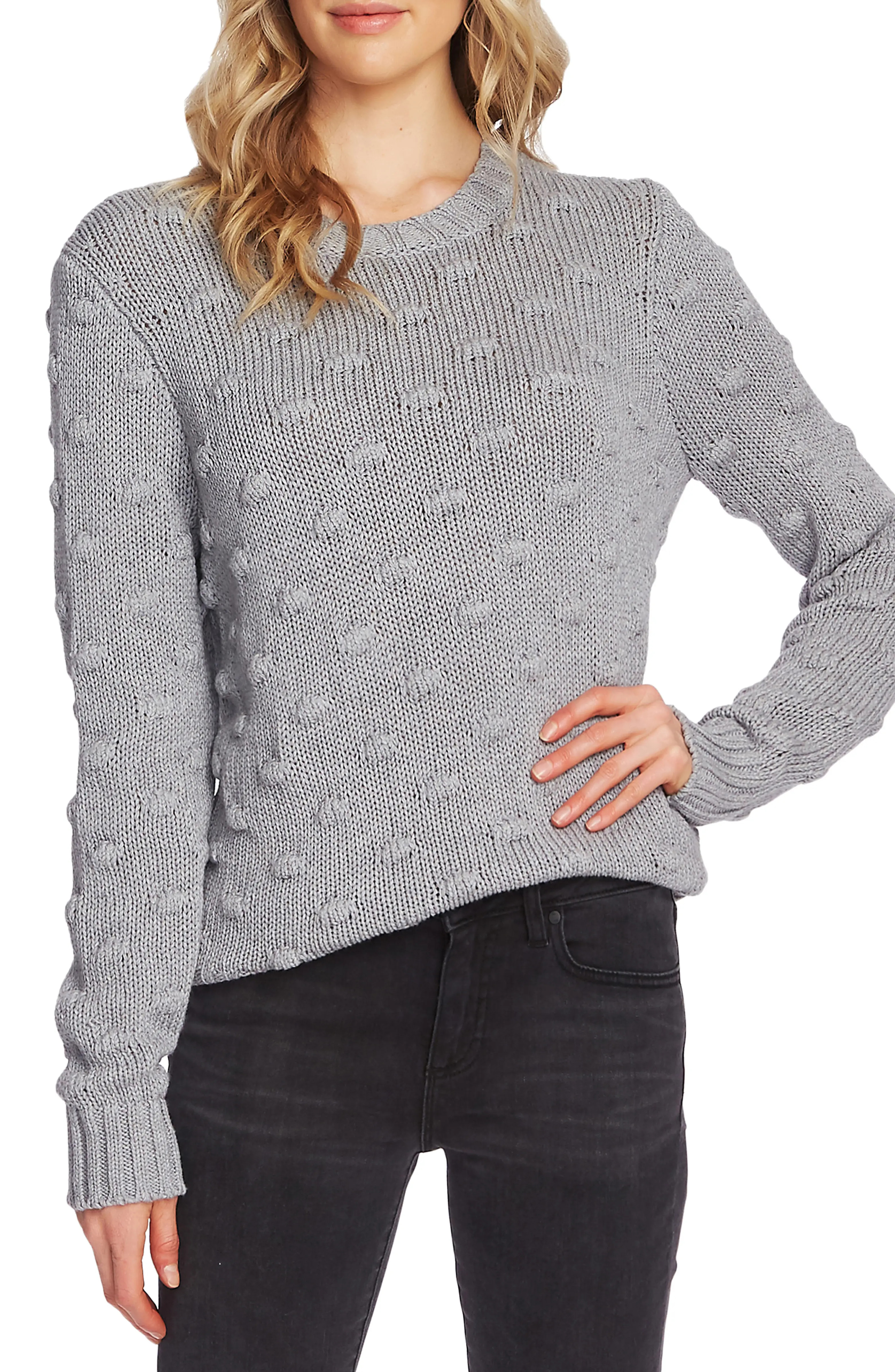 Cotton Popcorn Sweater | Nordstrom