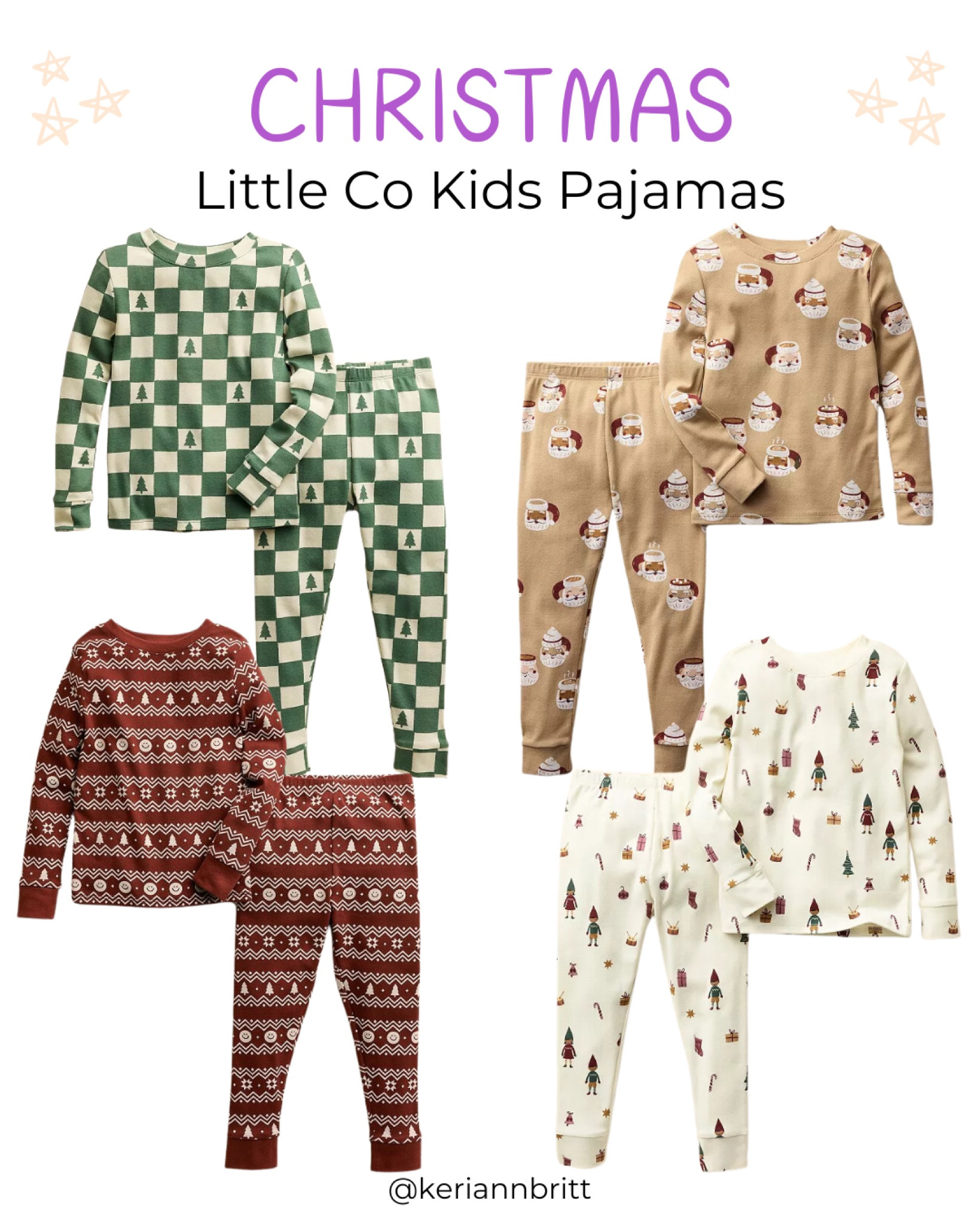 Kids Holiday & Winter Pajamas
Little Co by Lauren Conrad

Kohls / Christmas outfit / baby Christmas / toddler Christmas / kids Christmas pajamas / Christmas pjs / fam jams / holiday jammies

#LTKHoliday #LTKKids #LTKFamily