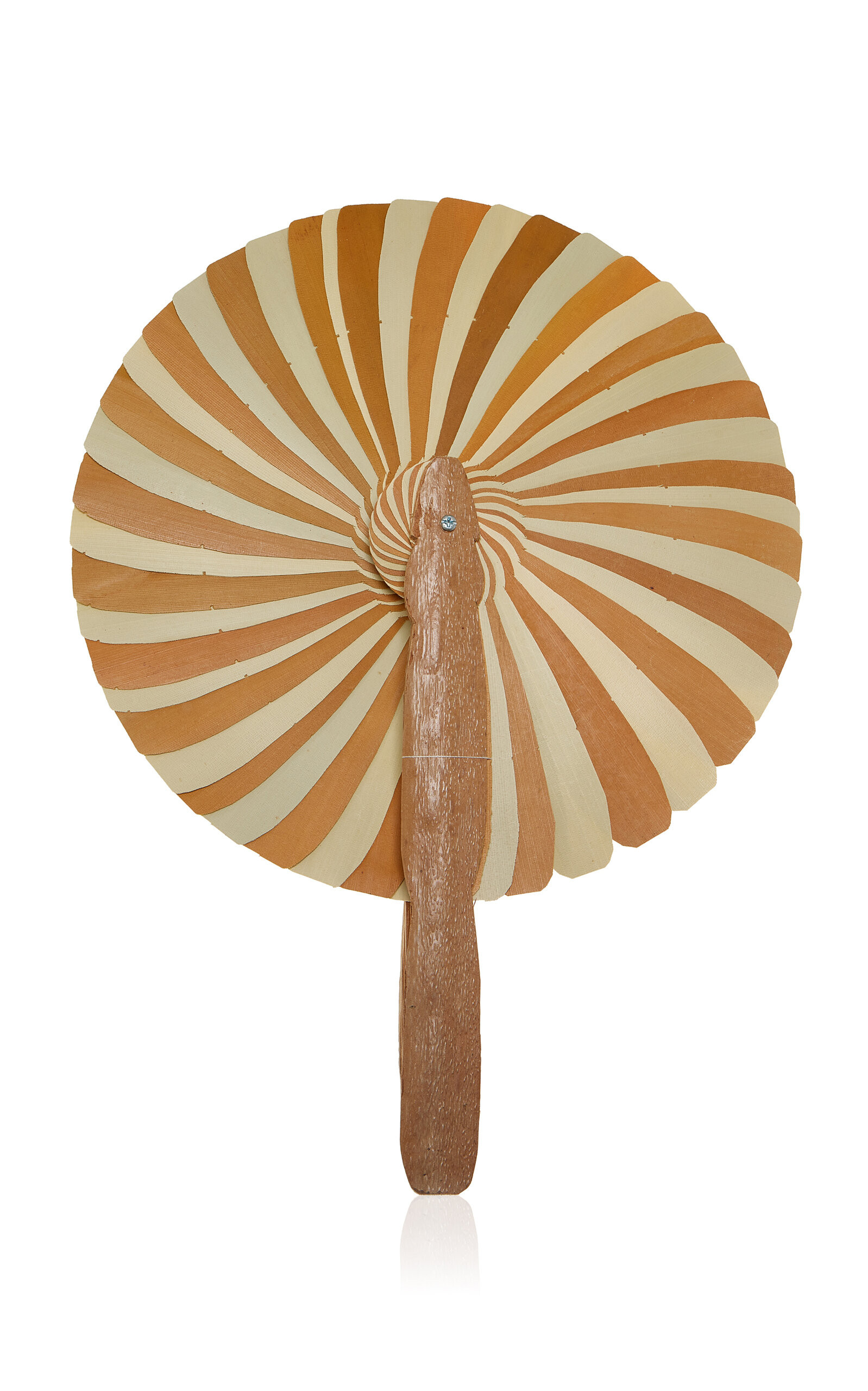 Palm Leaves Wooden Fan | Moda Operandi (Global)