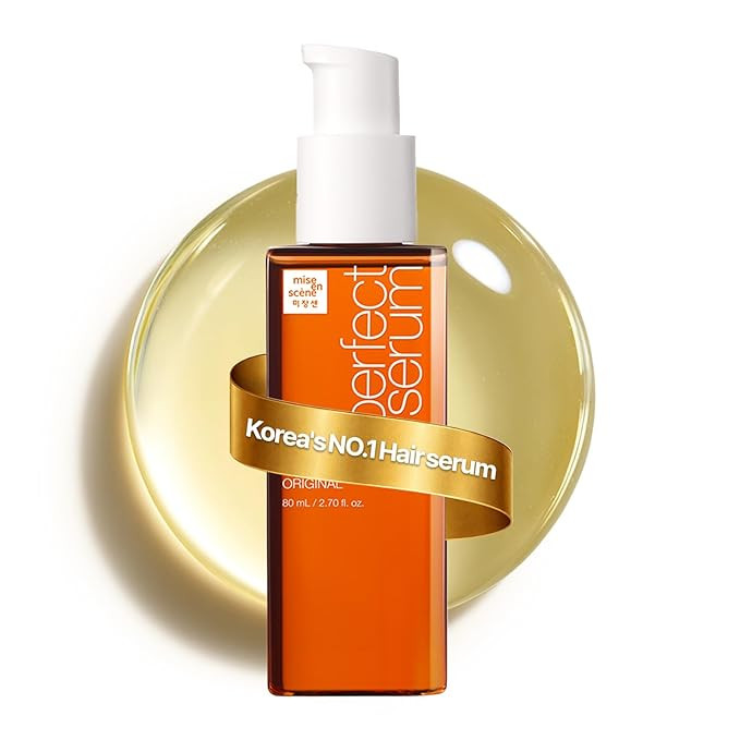 Mise En Scene Perfect Serum Original - Heat Protectant Hair Oil for Frizzy & Dry | Argan Oil | Vi... | Amazon (US)