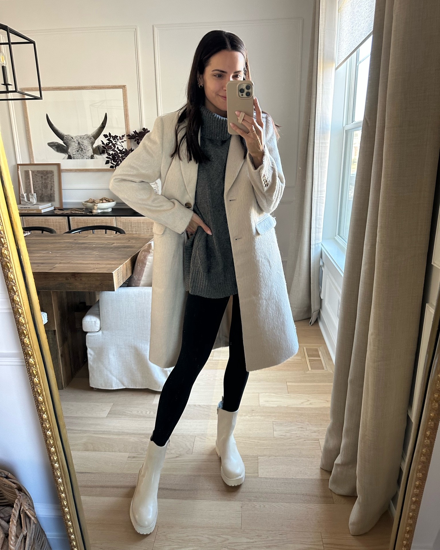 Coat: true to size (S) 
Poncho: TTS (XS/S)
Leggings: TTS (S)
Boots: size up if between 

Ann Taylor, Loft, fall outfit, winter outfit 

#LTKsalealert #LTKSeasonal #LTKshoecrush