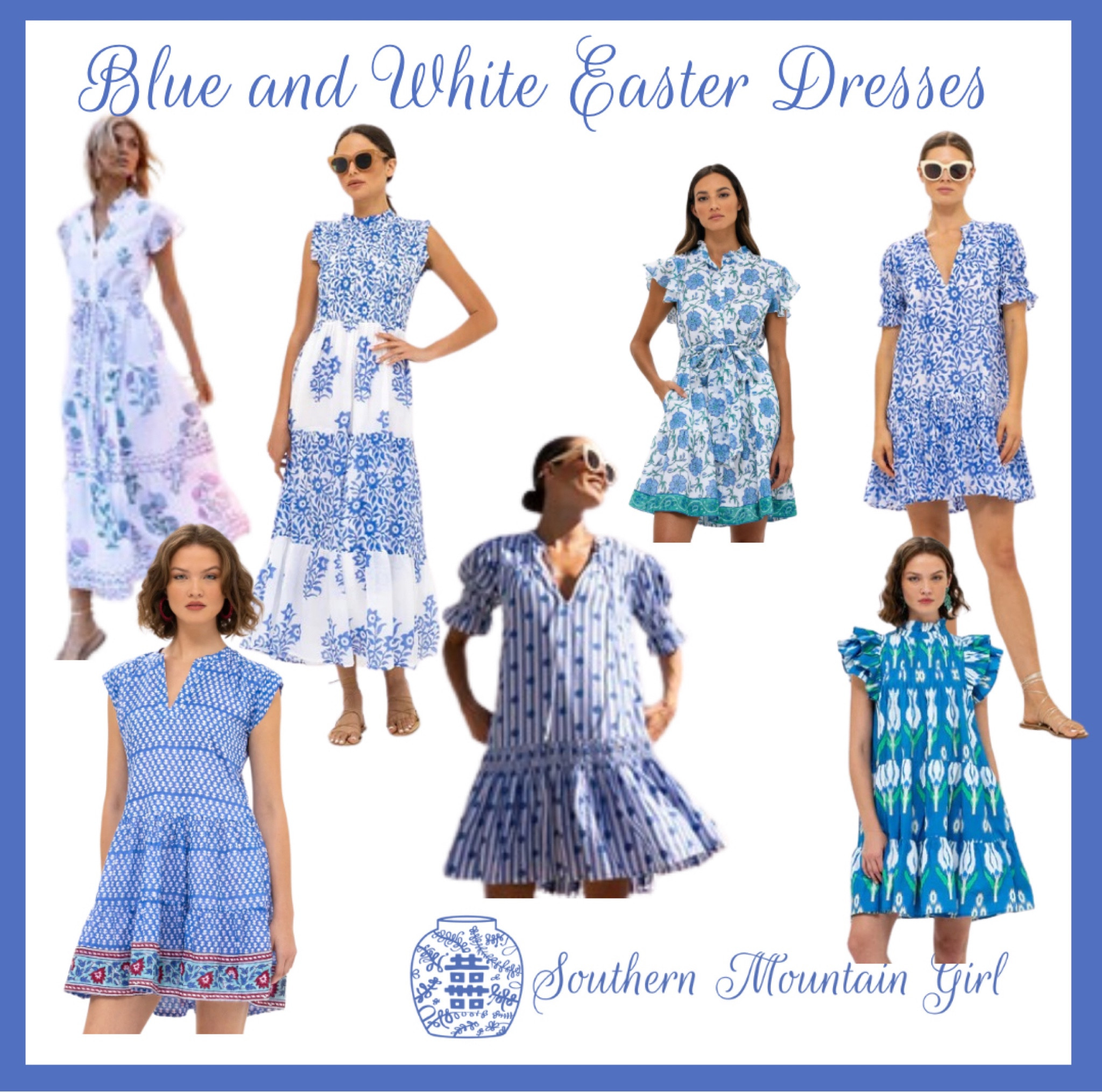 WOW!!!  These blue and white dresses would be perfect for spring break, Easter, a summer wedding or really anywhere where you want to feel beautiful 💙🤍

#LTKSeasonal #LTKparties #LTKtravel