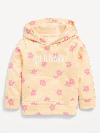 Logo-Graphic Pullover Hoodie for Toddler Girls | Old Navy (US)