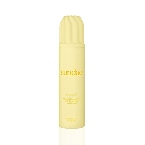 sundae Whipped Shower Foam Lemon Zest Foaming Body Wash 8.9 fl oz, 265ml | Amazon (US)