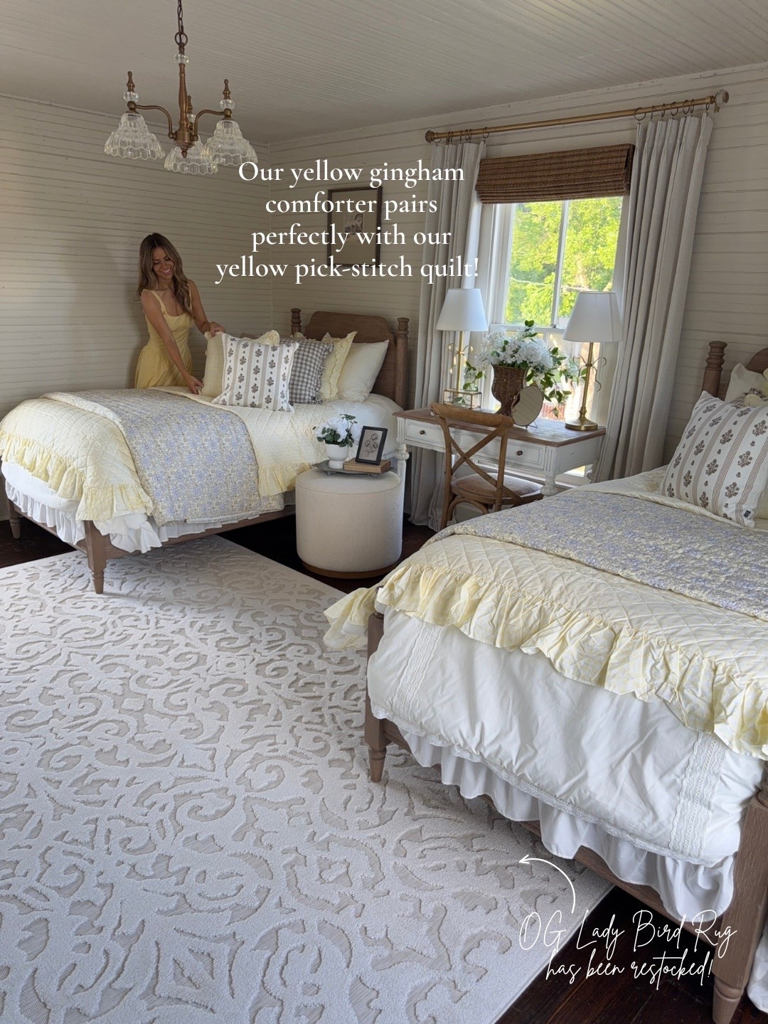 This gingham bedding is SO fun!!

#LTKSeasonal #LTKHome