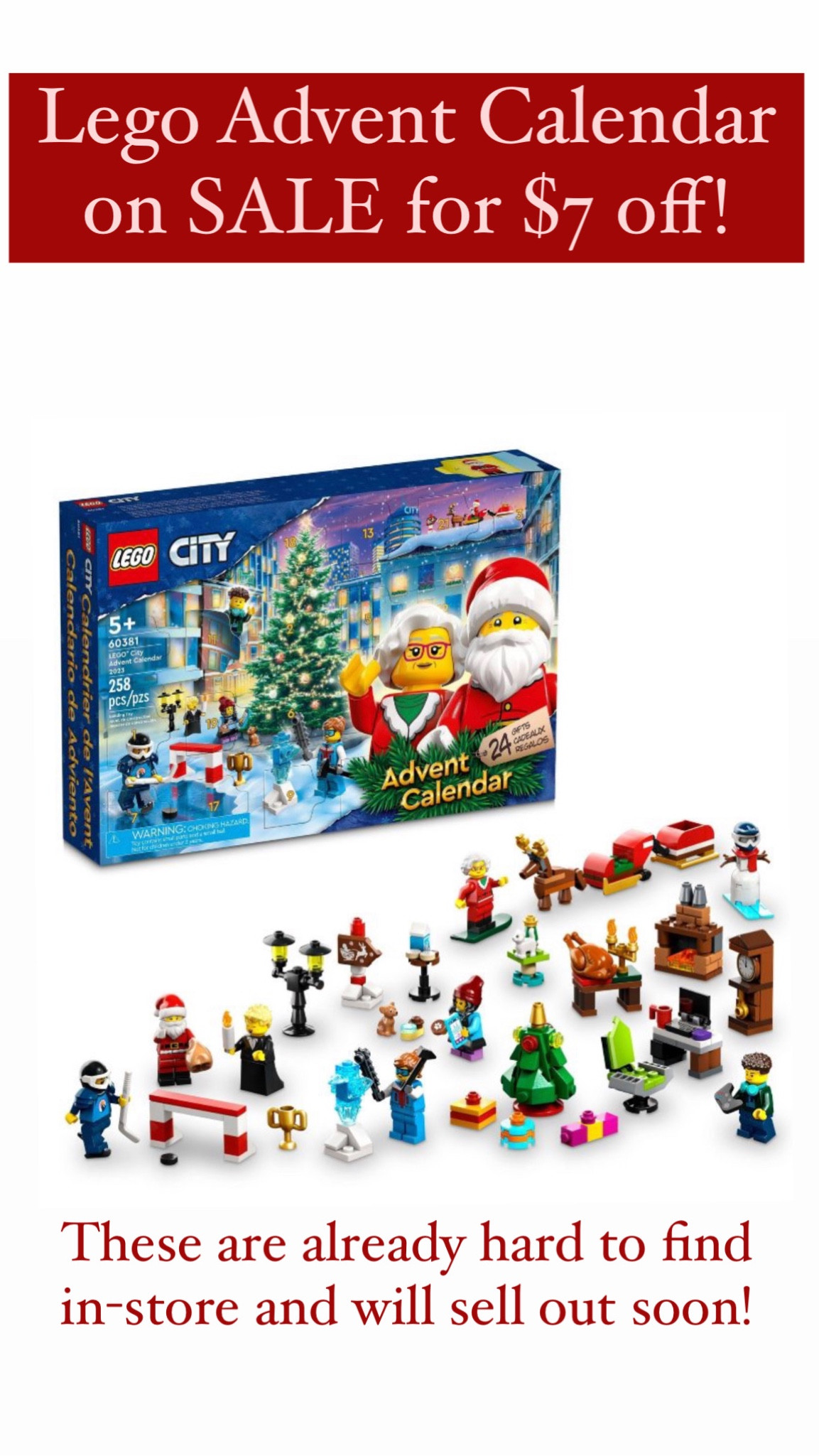 LEGO City 2023 Advent Calendar … curated on LTK