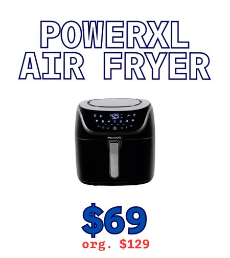 PowerXL Air Fryer *ON SALE* 

now: $69 / org. $129

#LTKHome #LTKSaleAlert #LTKFindsUnder100