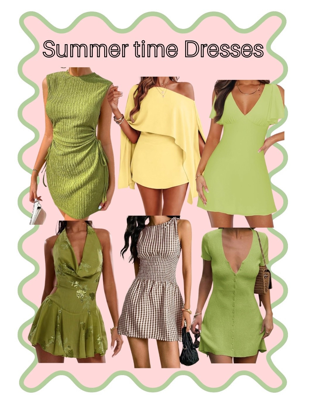 Summer time dresses. For all outings and fun activities 💚💛🤍

#LTKdayinmylife #LTKootd #LTKBeauty