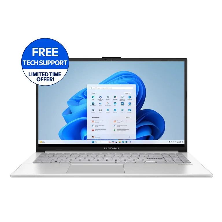 ASUS Vivobook 15.6" FHD PC Laptop, AMD Ryzen 5 7520U, AMD Radeon Graphics, 16GB RAM, 512GB SSD, C... | Walmart (US)
