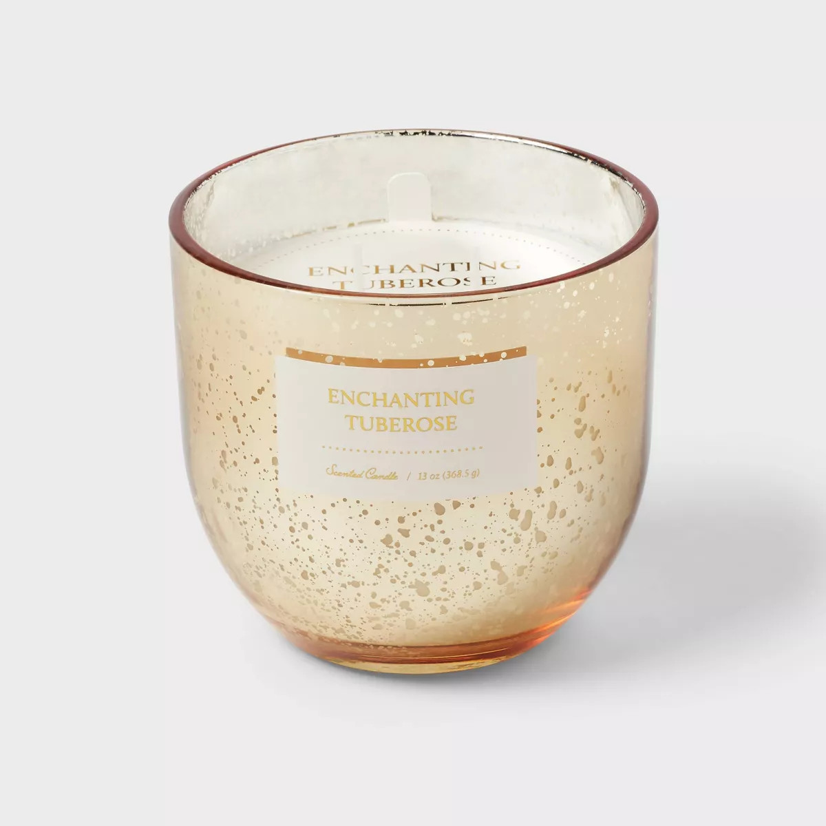 2-Wick 13oz Mercury Glass Candle Enchanting Tuberose Cream - Threshold™ | Target