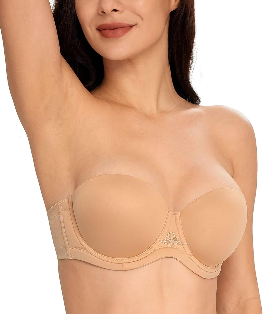 HACI Women's Full Coverage Strapless Bra Plus Size Underwire Multiway Bras | Amazon (CA)