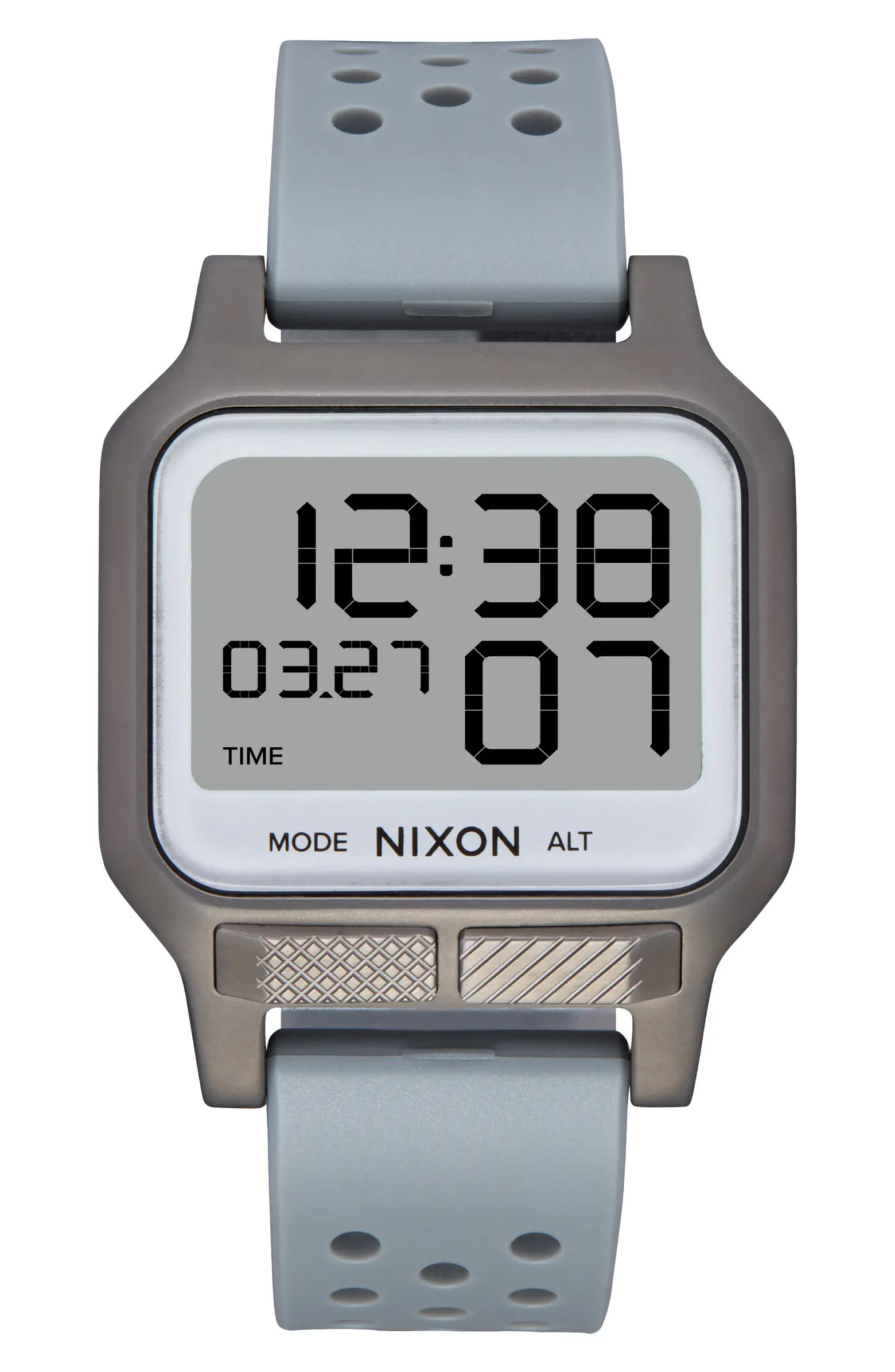 Heat Digital Rubber Strap Watch | Nordstrom