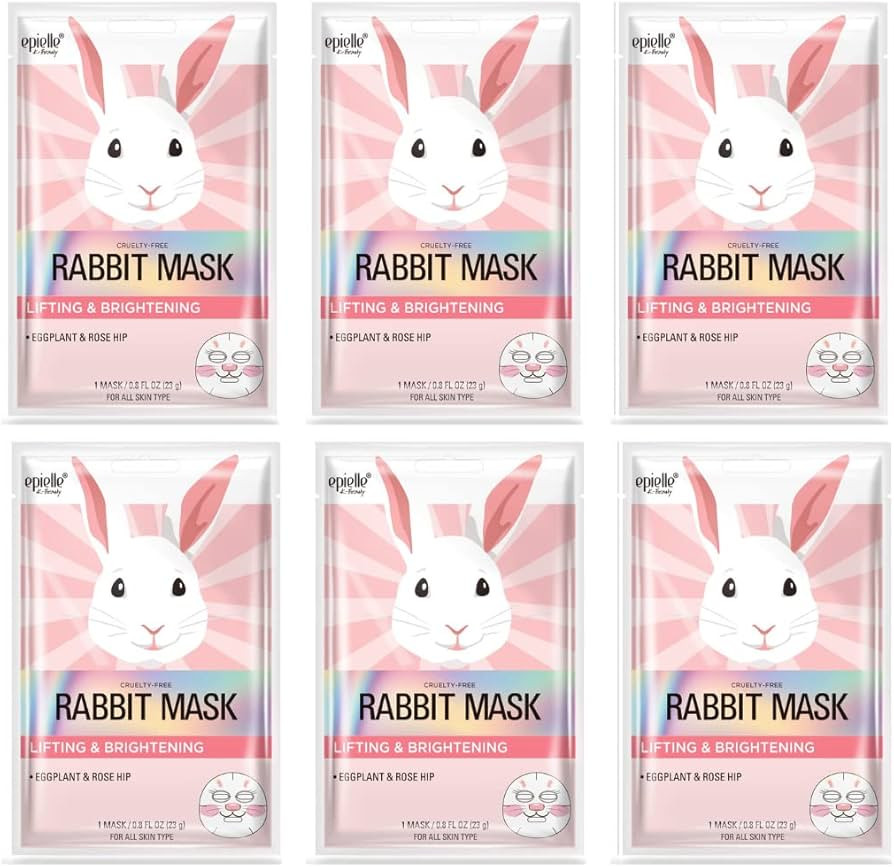 Epielle Character Sheet Masks, Animal Spa Mask, Korean Beauty Mask -For All Skin Types| Birthday ... | Amazon (US)