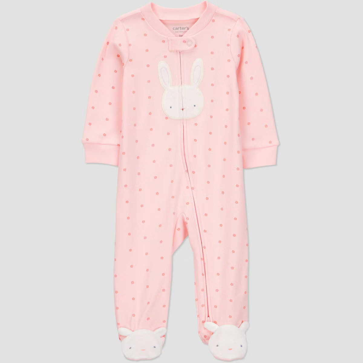Carter's Just One You® Baby Girls' Easter Endcap Geo Bunny Sleep N' Play - Pink | Target