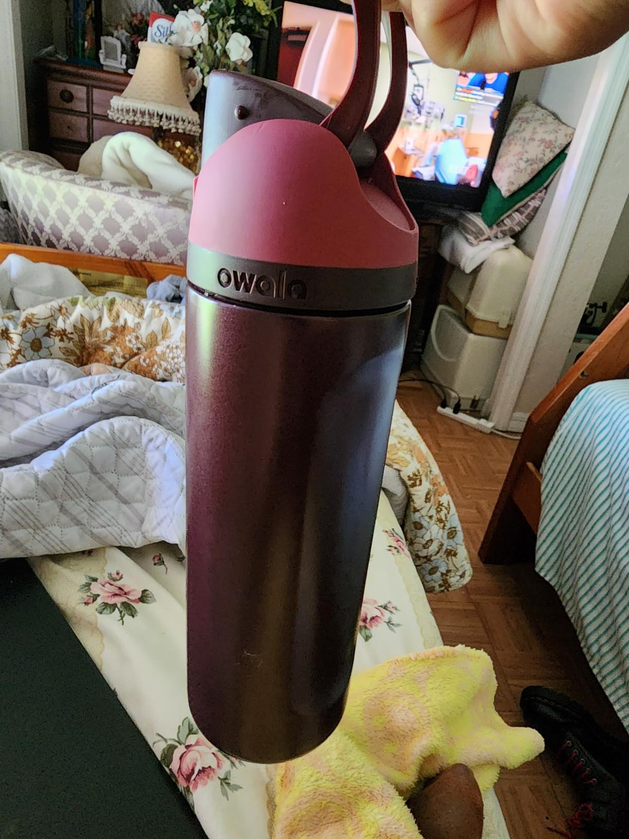 Owala FreeSip Insulated Stainless Steel Water Bottle with Straw, BPA-Free Sports Water Bottle, Gr... | Amazon (US)