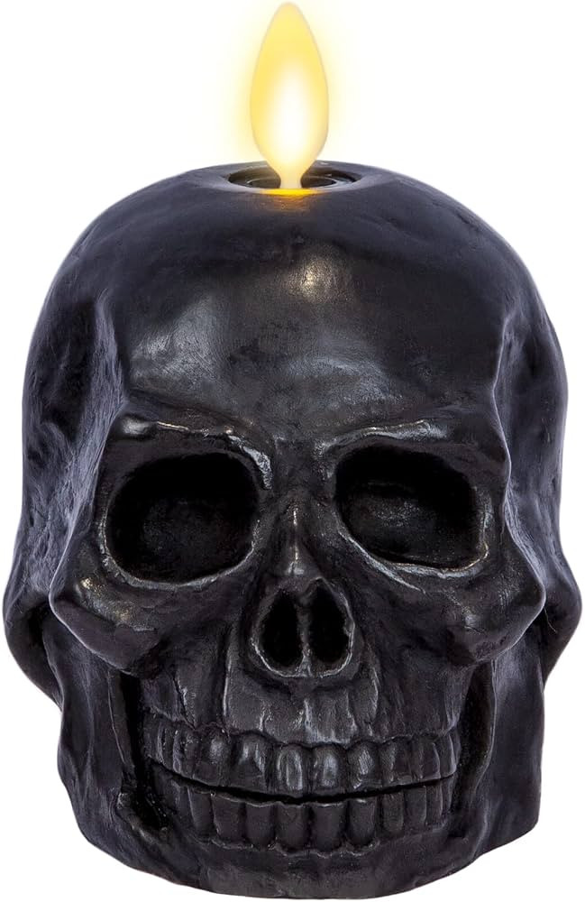 Luminara - Flameless Flickering Moving Flame Battery Operated Candle LED D\u00e9cor - Spooky Hall... | Amazon (US)