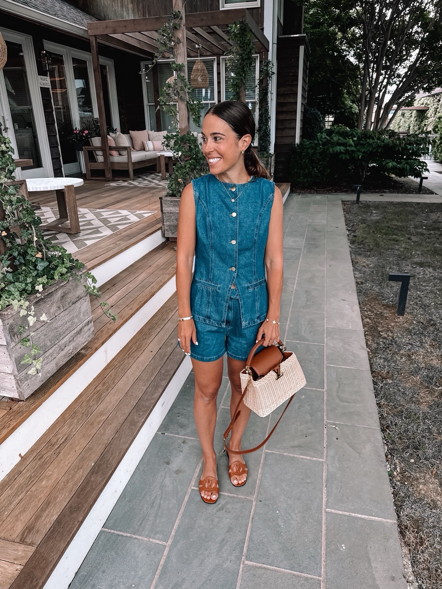 Amazon denim two piece set. So cute! Size up wearing a medium 

#LTKFindsUnder100 #LTKSeasonal #LTKStyleTip