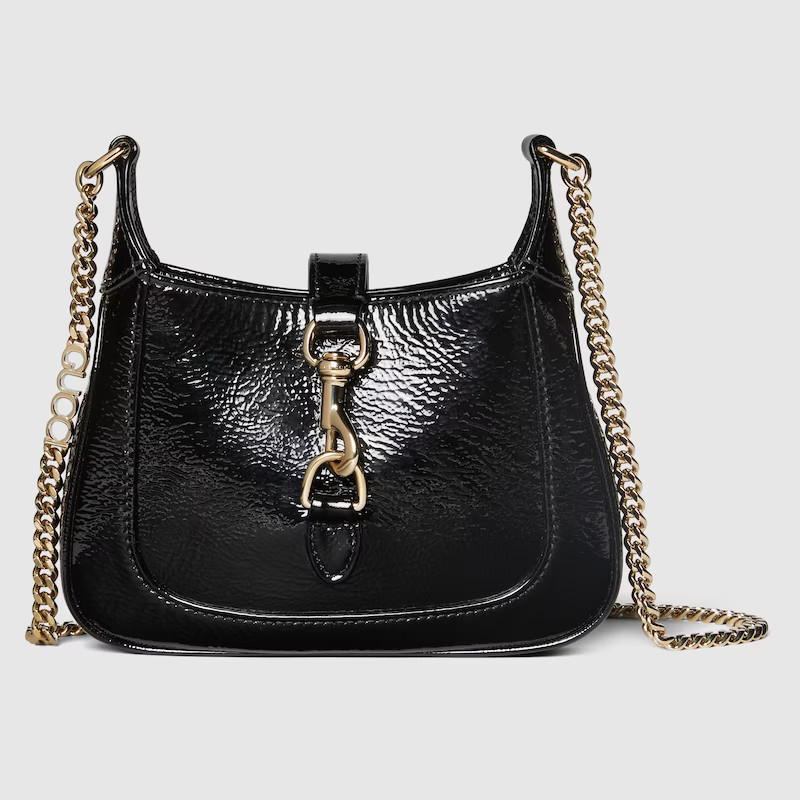 GUCCI Jackie Notte Mini Bag, Black, Leather | Gucci (US)