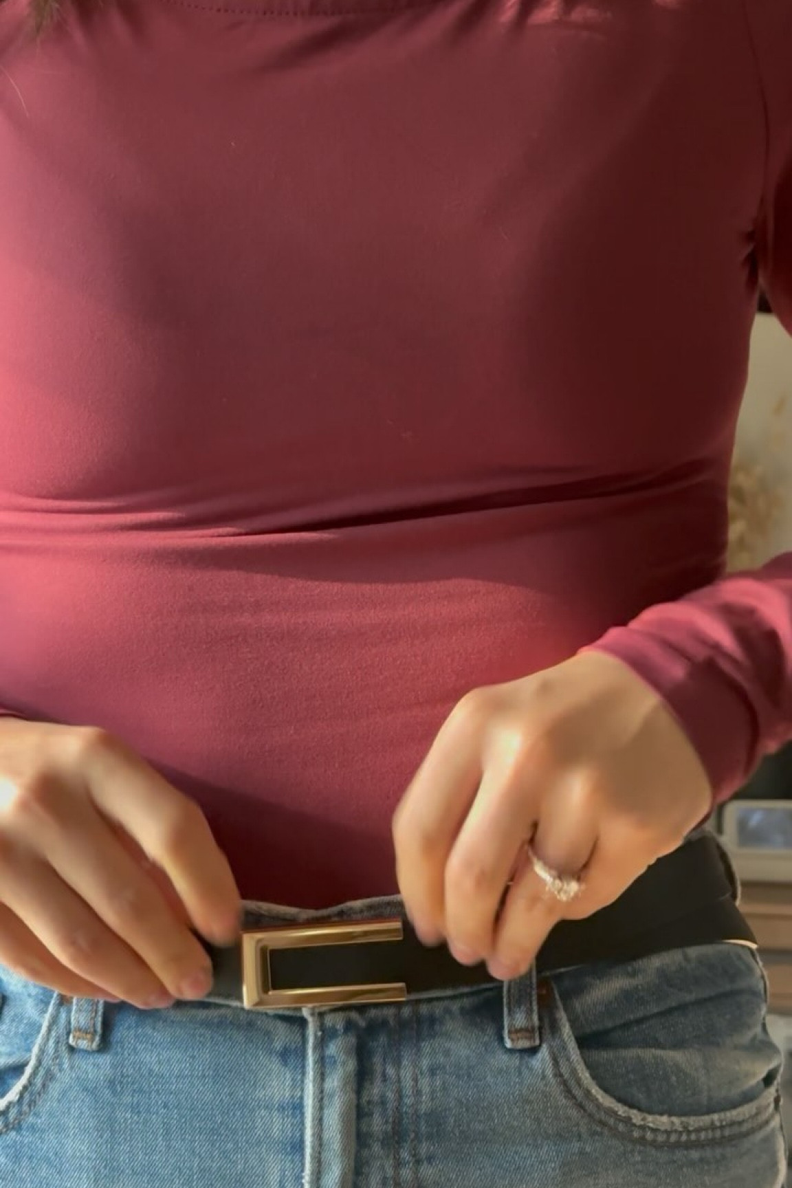 Don’t let yourself get overwhelmed with the trends that constantly come and go. Sometimes the simplest outfits are the most satisfying 🩷 

Comment or DM me if you want the shirt link directly or you can go to my LTK in bio 🔗