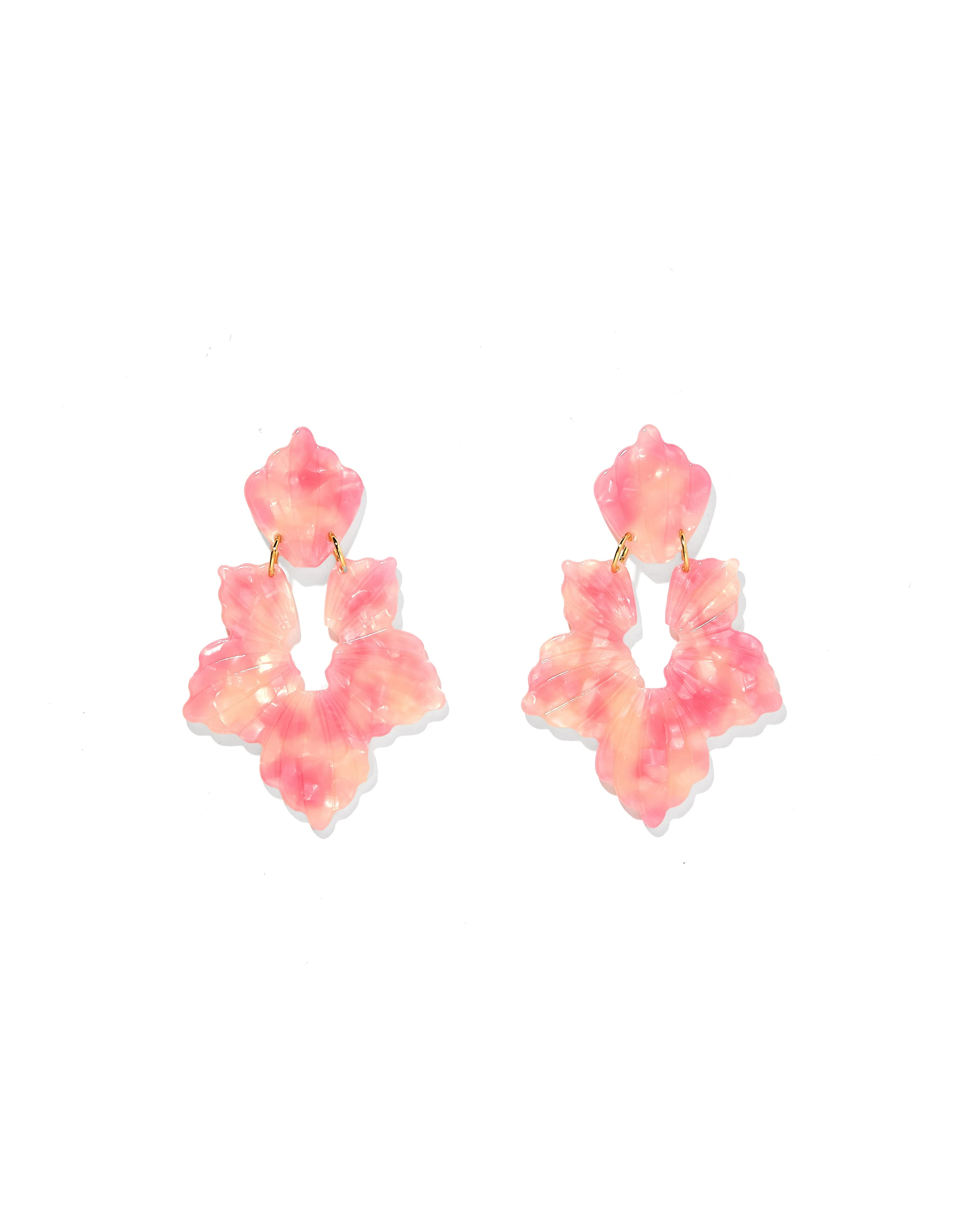 Michelle Statement Earrings - Pink Sugar | LINNY CO LLC