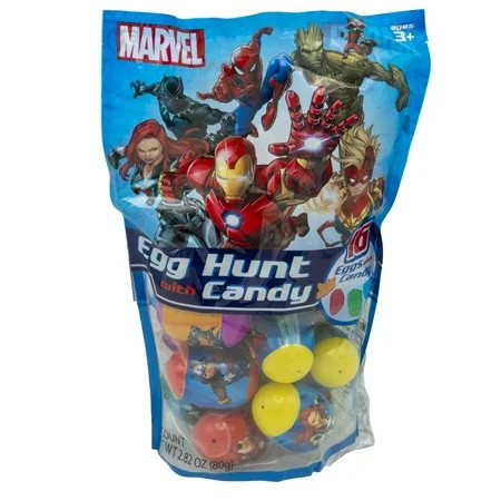 Plastic Eggs filled with Candy - 16 Piece Bag (Frozen II, Nickelodeon, Disney, Marvel) | Walmart (US)