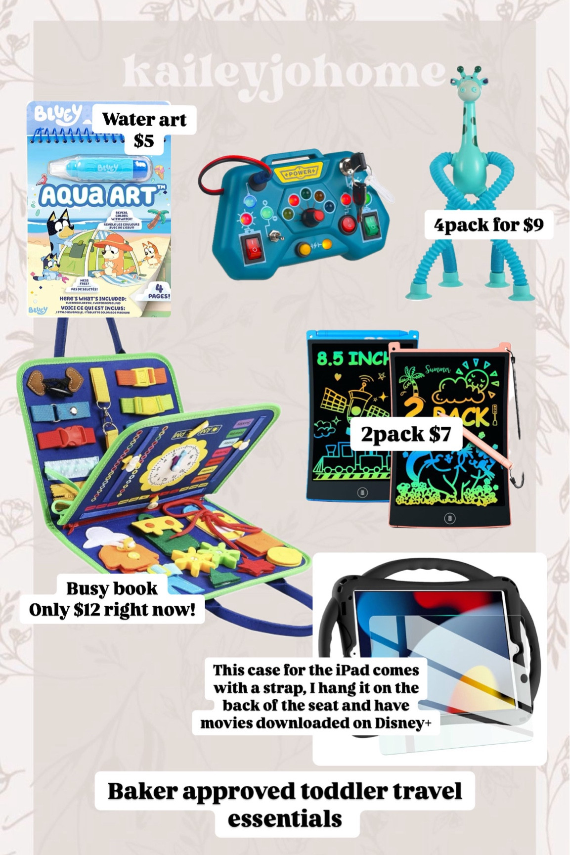 Baker approved toddler travel essentials! These are what keeps Baker happy on our 8 hour car trips 🚙

#LTKTravel #LTKSaleAlert #LTKKids