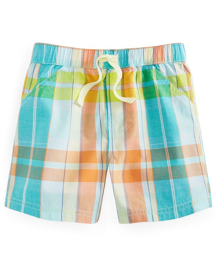 Baby Boys Plaid Shorts, Created for Macy's | Macys (US)