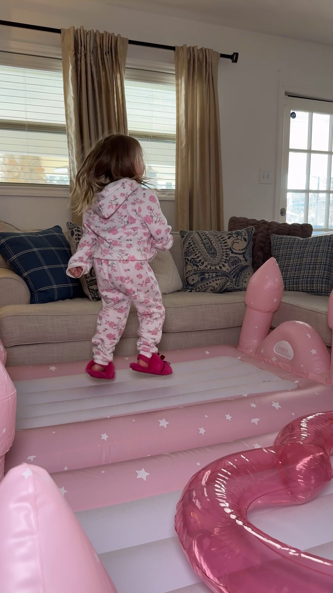 Turning our living room into the coziest Valentine’s movie night ever 💕🎬

The @FUNBOY castle beds + heart tubes made the whole night feel extra magical — comfy, cute, and honestly such a fun way to celebrate Valentine’s at home with littles.

Perfect for movie nights, play dates, or just making ordinary nights feel special 🏰💗

Use code VDAY20 to save 20% on the Valentine’s Day collection!!!

#LTKmomlife #LTKValentine #LTKKids