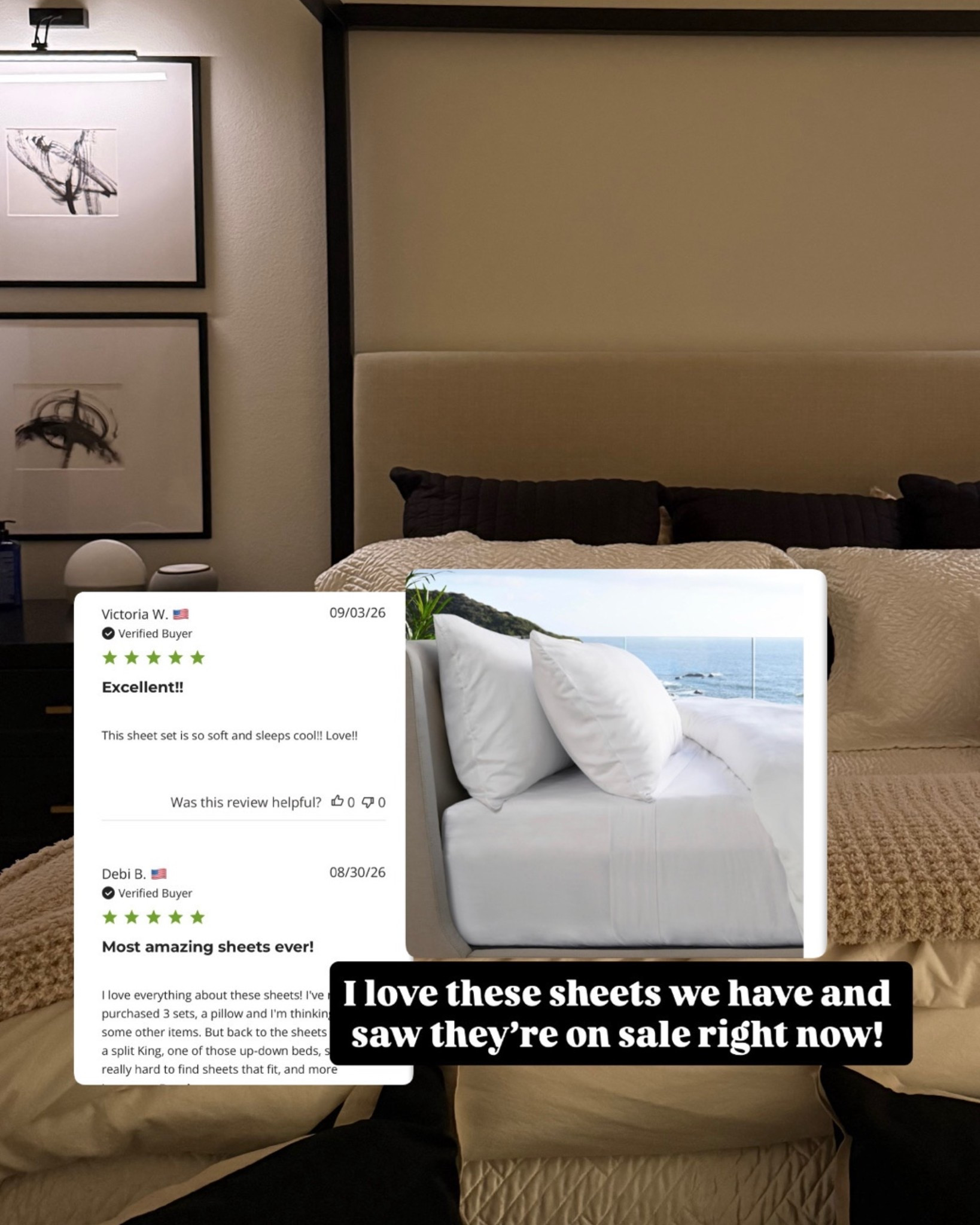 My favorite bamboo sheets on sale code LTK35 come in lots of colors and so soft and breathable bedroom decor Labor Day sales @Cariloha  #ad

#LTKSaleAlert #LTKdayinmylife #LTKHome