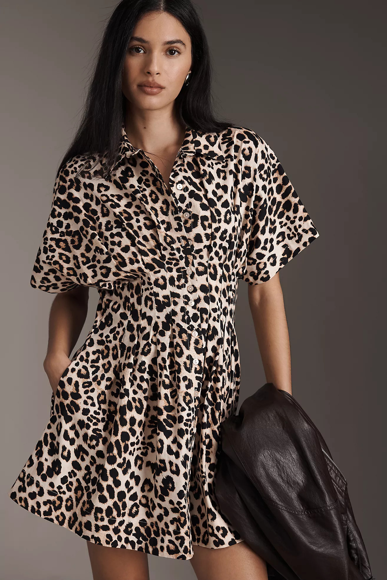 The Tobie Mini Shirt Dress by Exquise | Anthropologie (US)