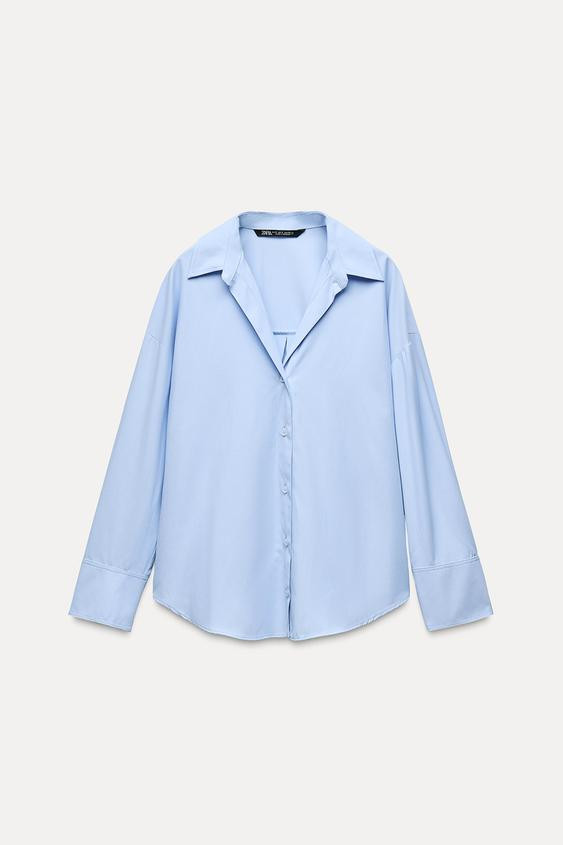 BASIC POPLIN SHIRT | Zara UK