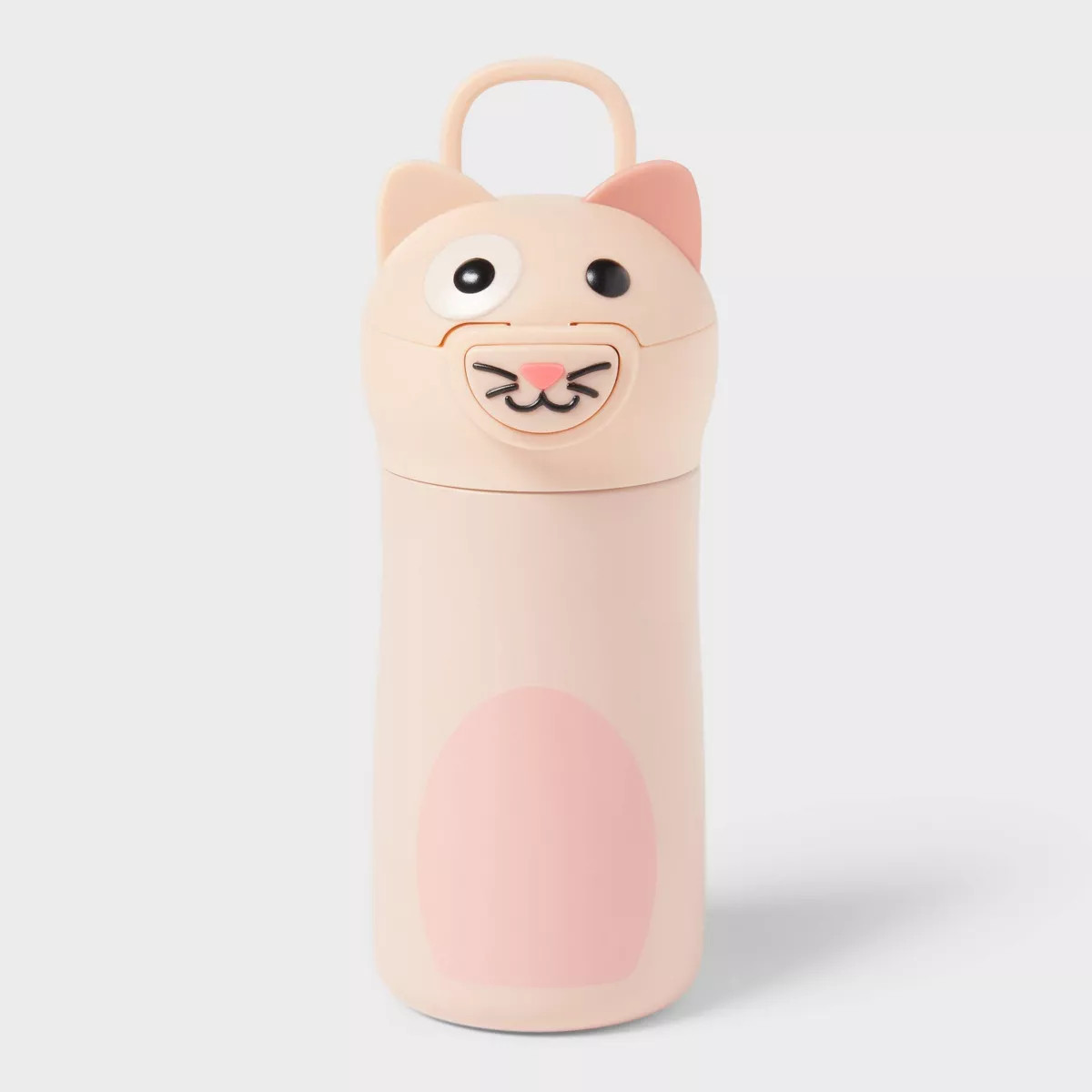 Kids' 10 fl oz Cat Animal Water Bottle - Pillowfort™ | Target
